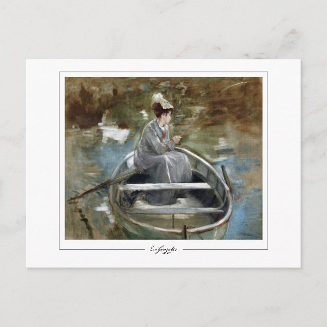 Eva Gonzalès #7 - Fine Art Postcard Postkarte (Vorderseite)