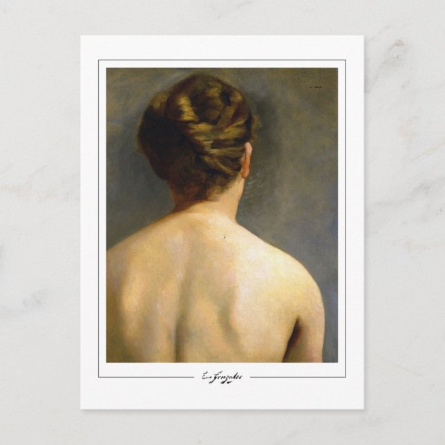Eva Gonzalès #81 - Fine Art Postcard Postkarte (Vorderseite)