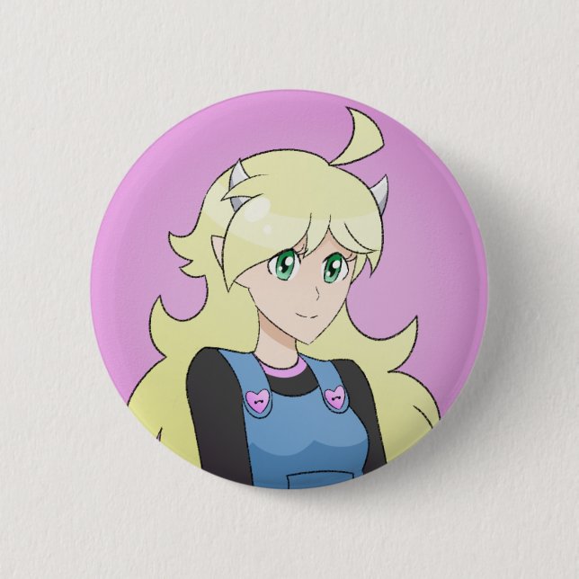 Eva Lightheart der draconische Humanoid-Button  Button (Vorderseite)
