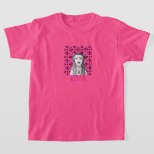 Eva mit Text T-Shirt