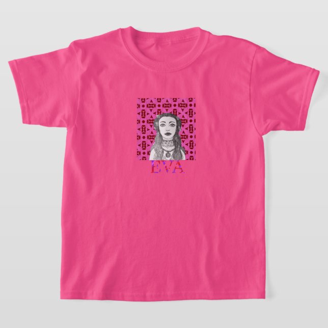 Eva mit Text T-Shirt (Ablage )
