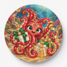 Eva – Weihnachts-Oktopus Unterwasser-Weihnachtsfei