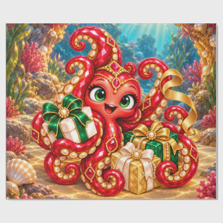 Eva – Weihnachtsgeschenke unter dem Meer Geschenkp Geschenkpapier