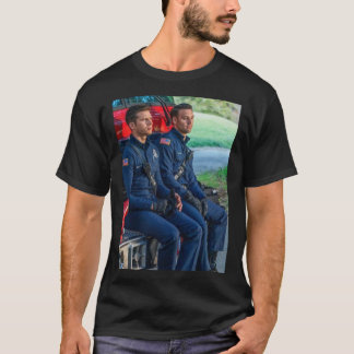 Evan Buckley et Eddie Diaz, T-shirt Classic 911
