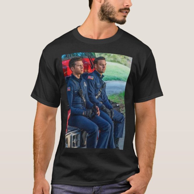 Evan Buckley und Eddie Diaz, Klassischer T - Shirt (Vorderseite)