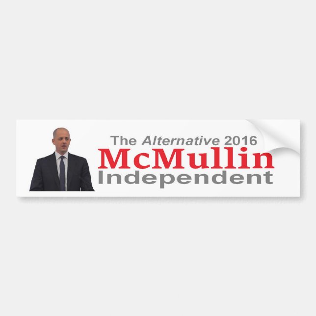 Evan McMULLIN 2016 Autoaufkleber (Vorne)