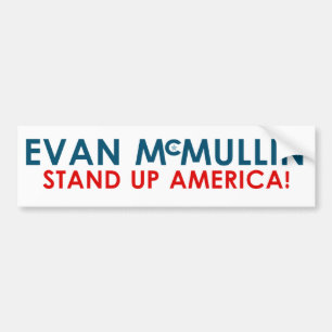 Evan McMullin - stehen Sie oben Amerika! Autoaufkleber