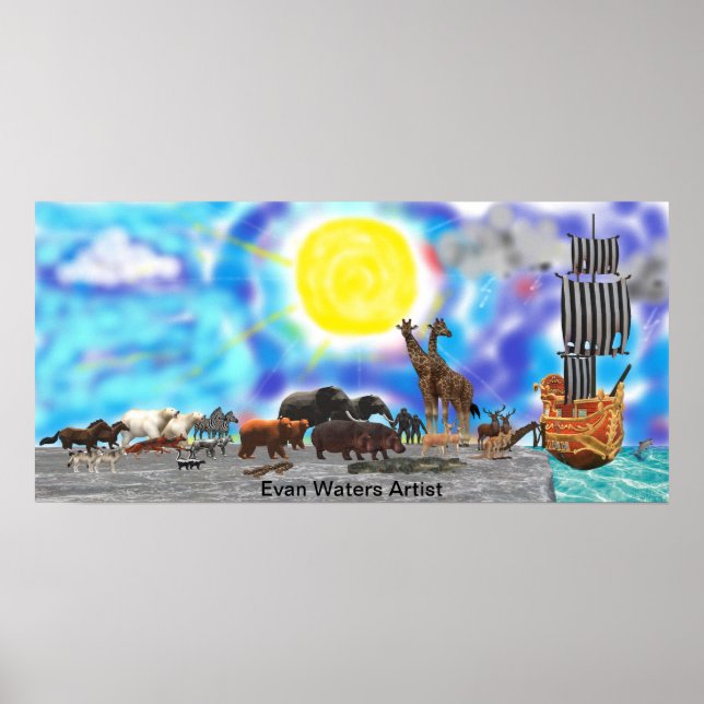 Evan Waters Artist Poster (Vorne)