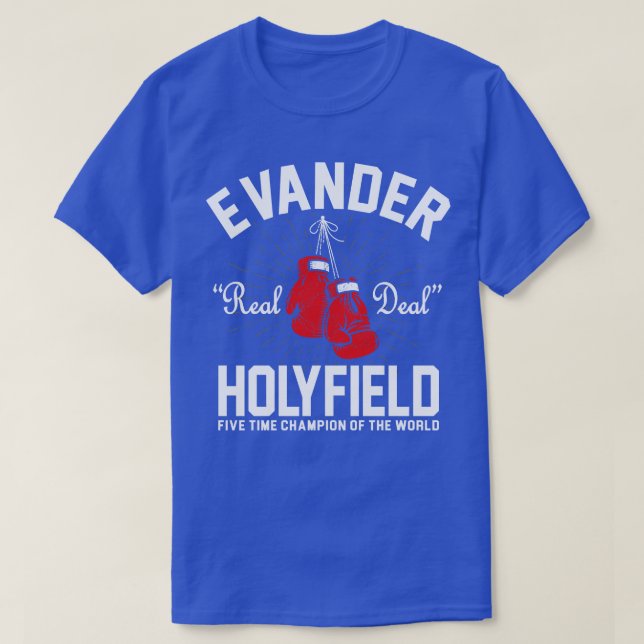 Evander Holyfield Vintag Pocket T-Shirt (Design vorne)