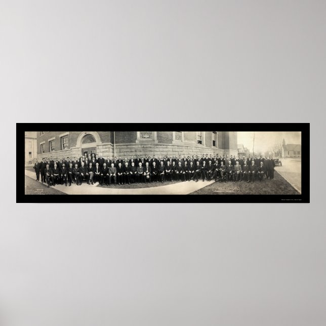 Evangelical Naperville Foto 1915 Poster (Vorne)