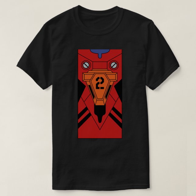Evangelion Asuka T-Shirt (Design vorne)