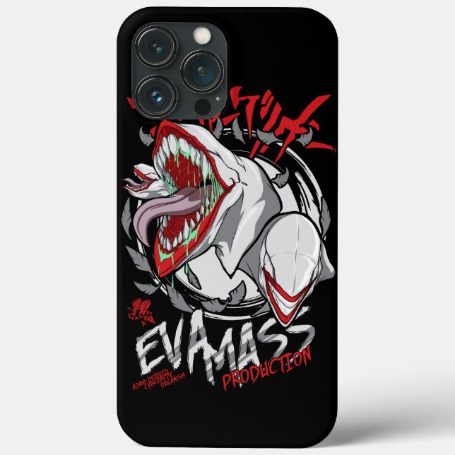 Evangelion Eva Massenproduktion Case-Mate iPhone Hülle (Rückseite)