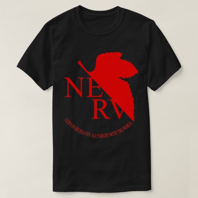 Evangelion NERV T-Shirt (Design vorne)