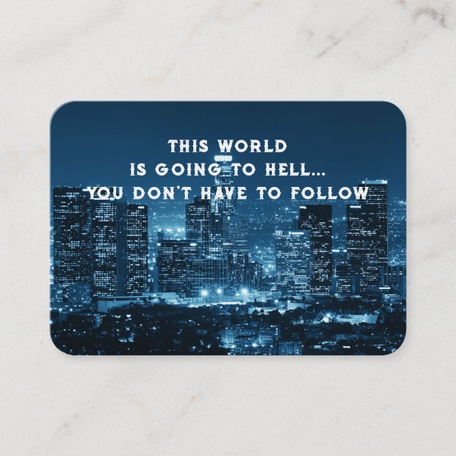 Evangélisme Evangélisme Invitation Gardien de poch (Devant)