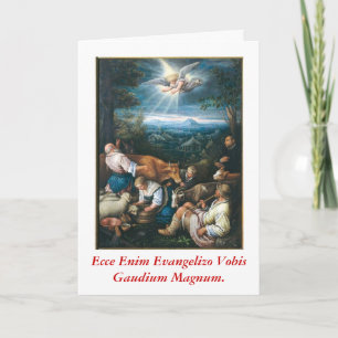 Evangelizo Gaudium Magnum Scida Karte