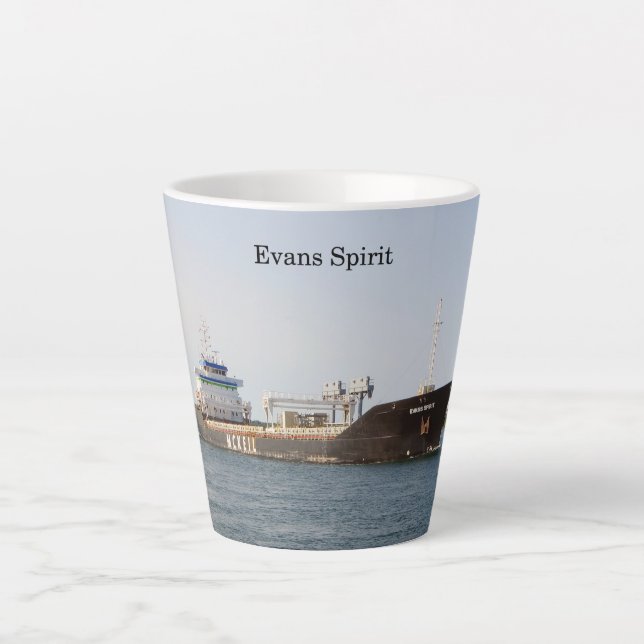Evans Spirit latte mug (Devant)
