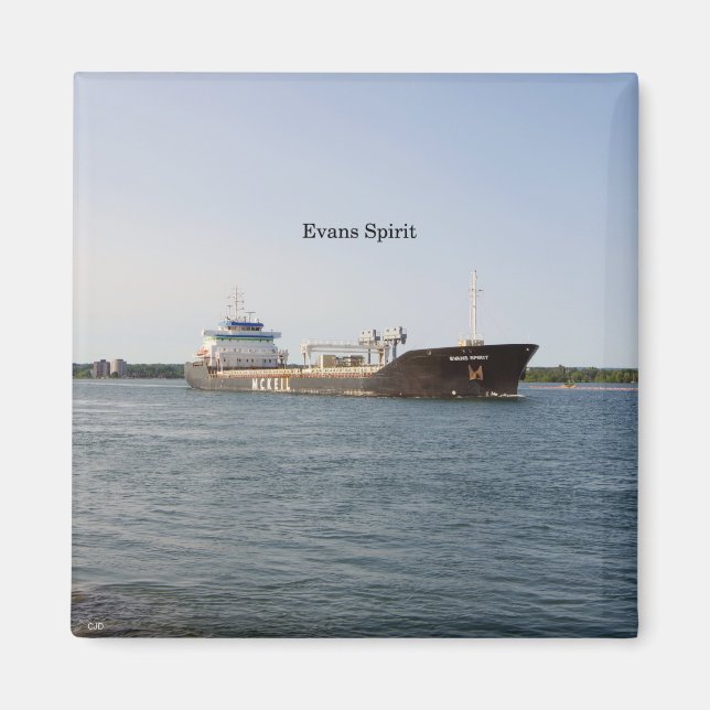 Evans Spirit-Magnet Magnet (Vorne)