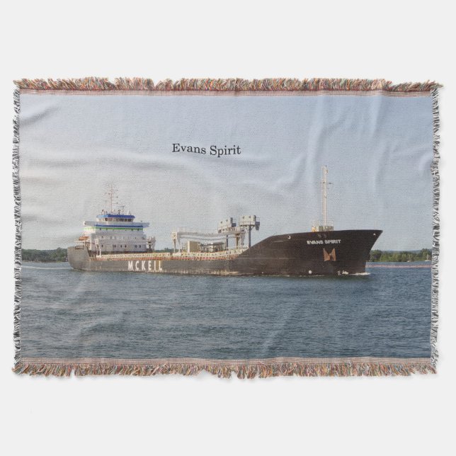 Evans Spirit Vlies Decke (Vorderseite)
