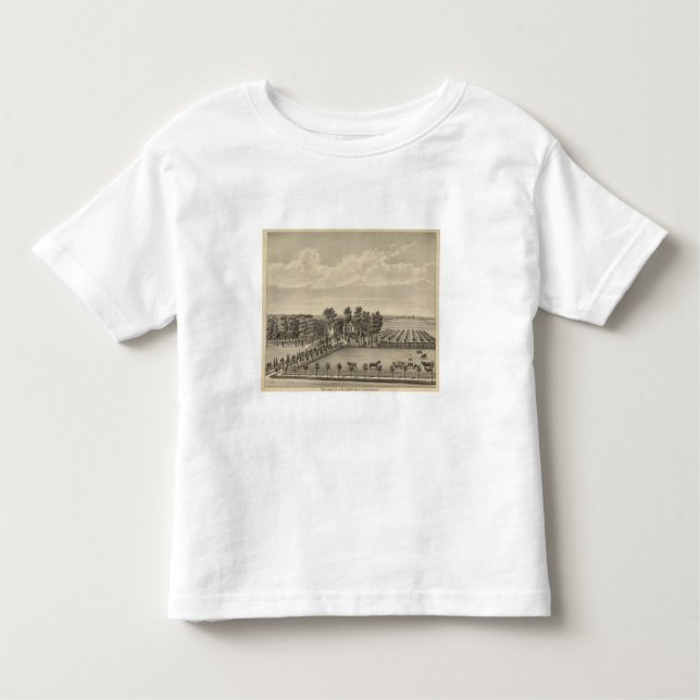 Evans-Wohnsitz, Topeka, Kansas Kleinkind T-shirt (Vorderseite)