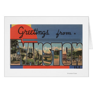 Evanston, Illinois - Scènes de grandes lettres