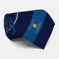 Evanston (Illinois) Stadtflagge Neck Tie