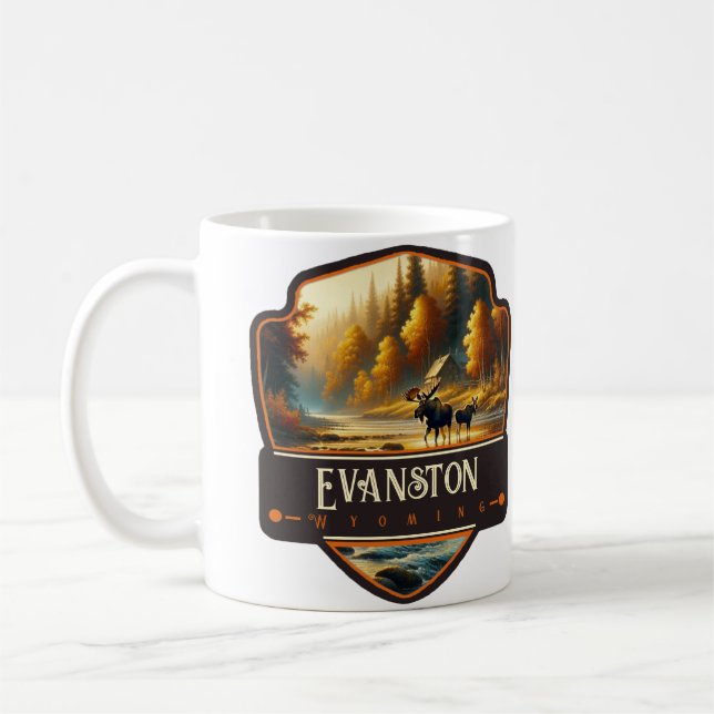 Evanston Wyoming | VINTAG Kaffeetasse (Links)