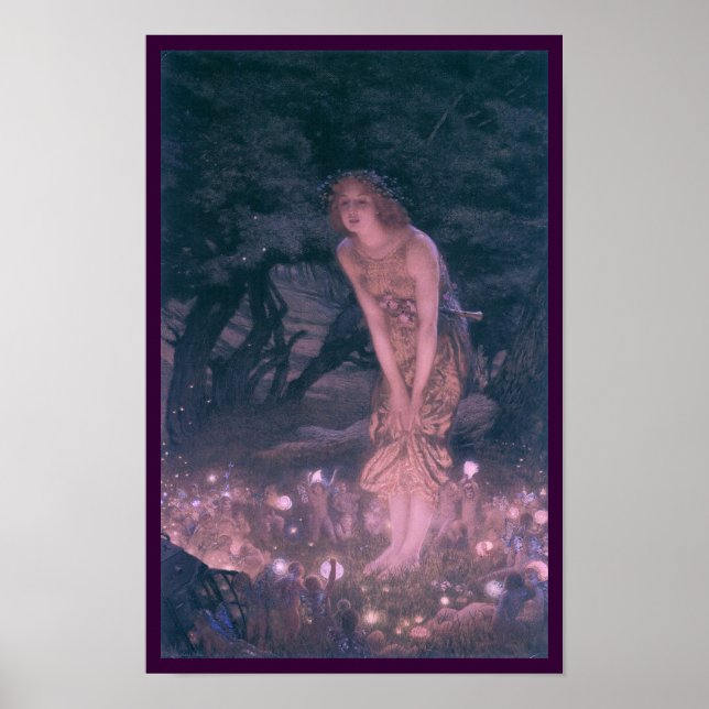 Eve Fairy Print im Sommer Poster (Vorne)