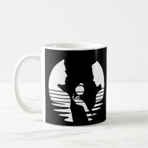 Eve Hand an Adam, Weiße Version 2/3 Kaffeetasse