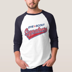 Eve-Pfadfinder Signaleers Raglan-T-Shirt T-Shirt
