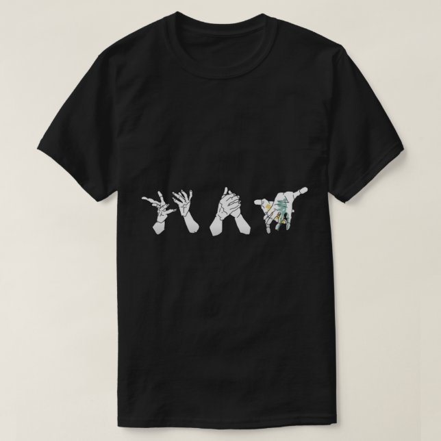 EVE SINGER EVE JAPANESE E VE AUSSENHÄNDE EVE E T-Shirt (Design vorne)