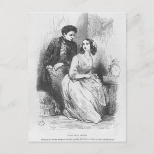 Eve und David Setschard Postkarte