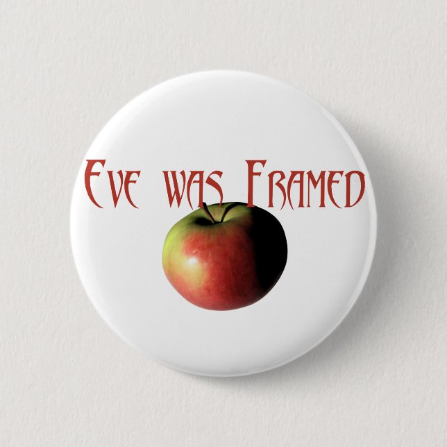 Eve war gerahmt button (Vorderseite)