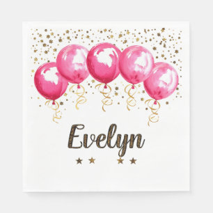 Evelyn Birthday Serviette