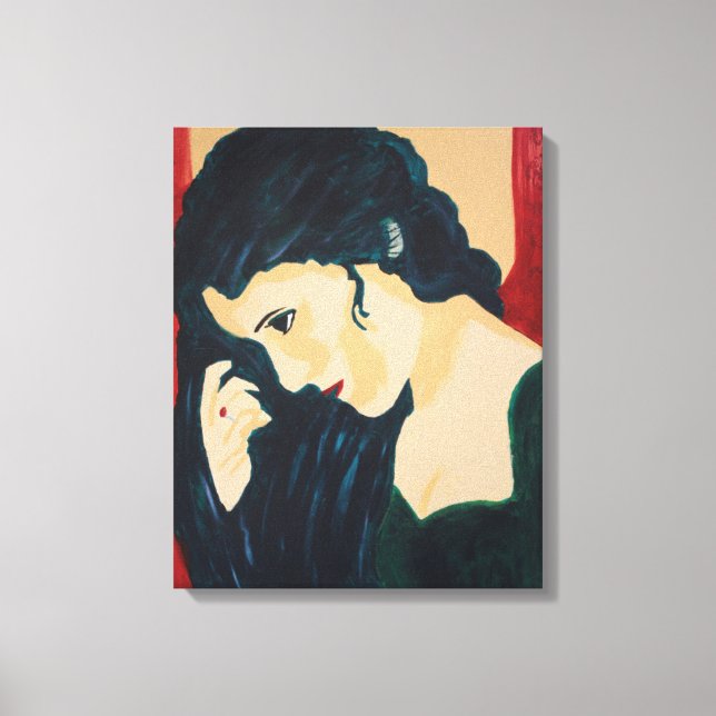 Evelyn Demure Leinwanddruck (Vorderseite)