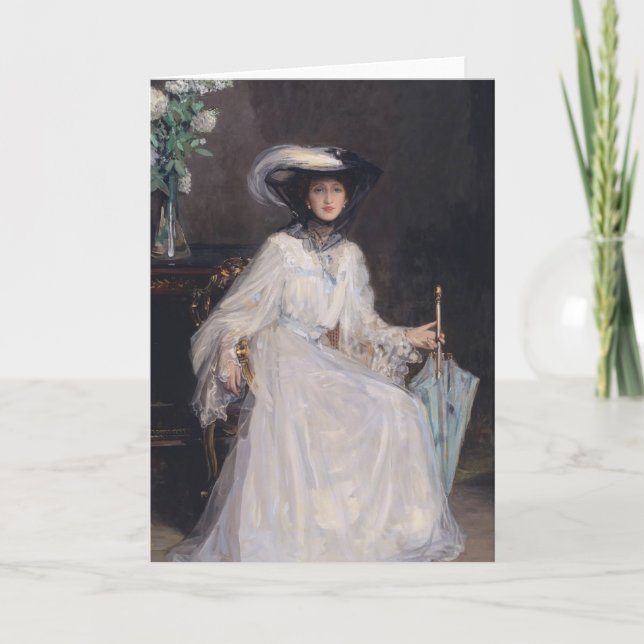 Evelyn Farquhar | Sir John Lavery Karte (Vorderseite)