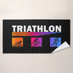 ÉVÉNEMENT Serviettes/50-100/ Triathlon : Baignade,