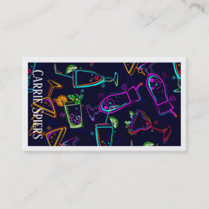 Événements Bartender Cartes de visite