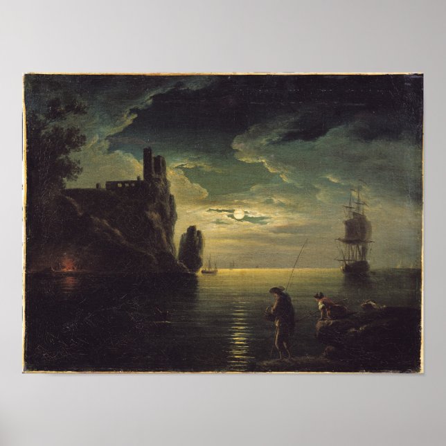 Evening Seascape Poster (Vorne)