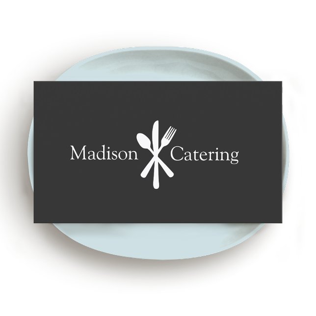 Event Caterer Catering Visitenkarte (Von Creator hochgeladen)