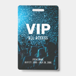 Event-Foto VIP All Access Pass Event-ID-Abzeichen Ausweis
