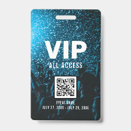 Event Foto VIP All Access Pass QR Code ID Abzeiche Ausweis