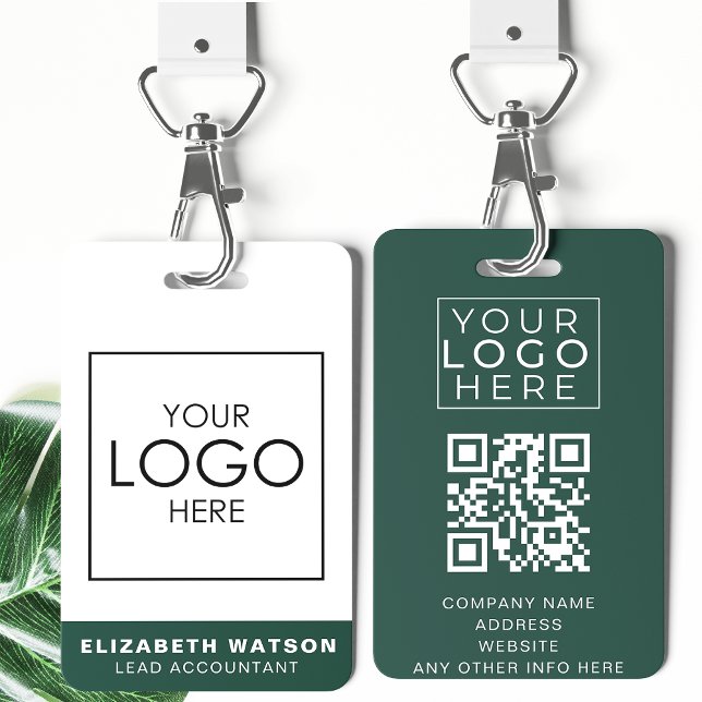 Event-ID Angepasste Lanyard-Namensmarke mit QR-Cod Ausweis (Von Creator hochgeladen)