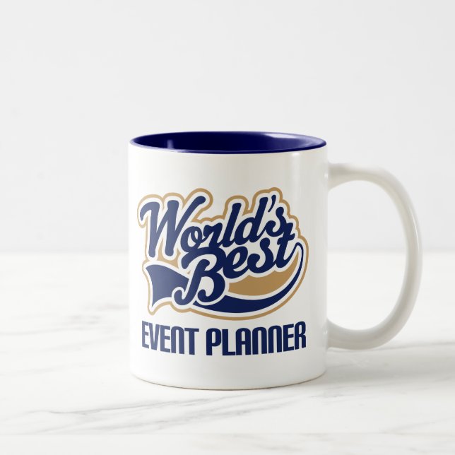 Event-Planer-Geschenk Zweifarbige Tasse (Rechts)