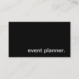 Event-Planer-Visitenkarte Visitenkarte