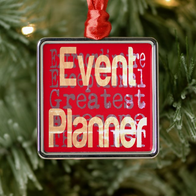 Event Planner Extraordinaire Ornament Aus Metall (Baum)