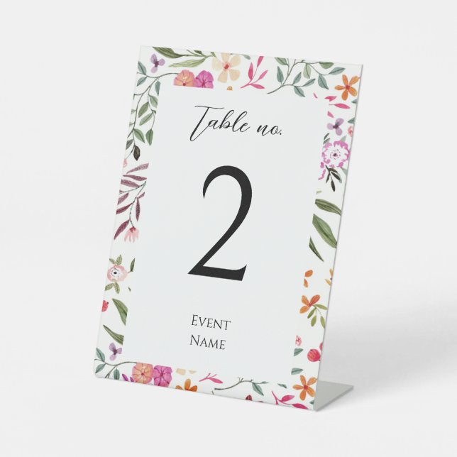 Event-Sign_Table-# Sockelschild (Vorderseite)
