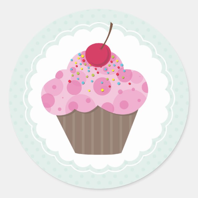 EVENT STICKER :: Cupcake 1 (Vorderseite)