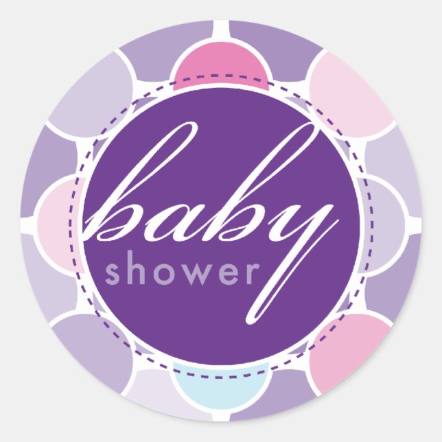 EVENT STICKER :: unscharfe Punkte 7 (Vorderseite)