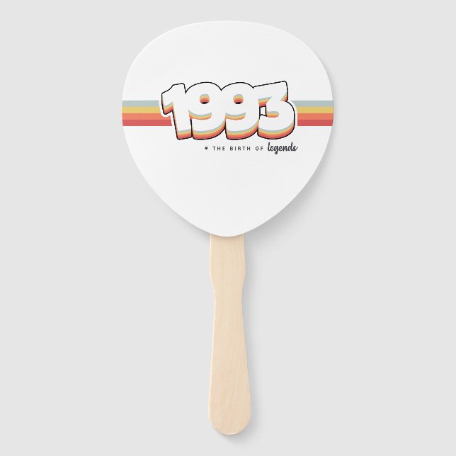 Éventail 1993 La naissance des légendes (Devant)