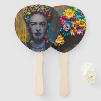 ÉVENTAIL ABANICO FRIDA KAHLO